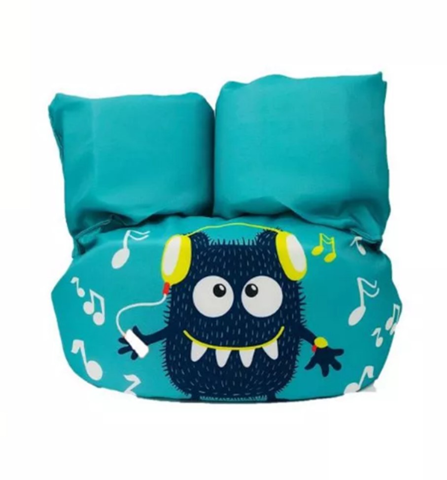 Children vest arm floating swimwear - Monster